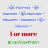 Life insurance + life insurance + life insurance + insurance + insurance + life insurance =.jpg